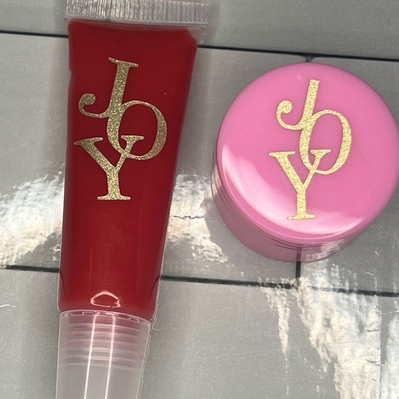 Other - JOY Christmas Lip Gloss And Lip Scrub Set